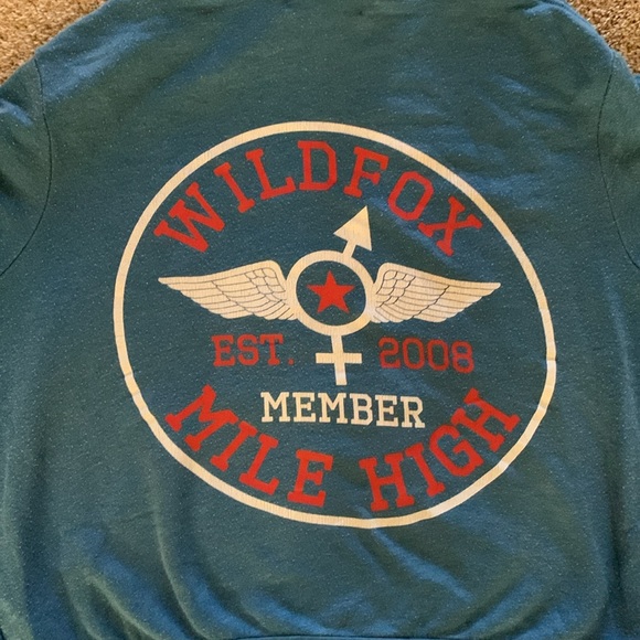 WILDFOX Sweatshirt Hoodie Mile High- size small - Picture 4 of 5
